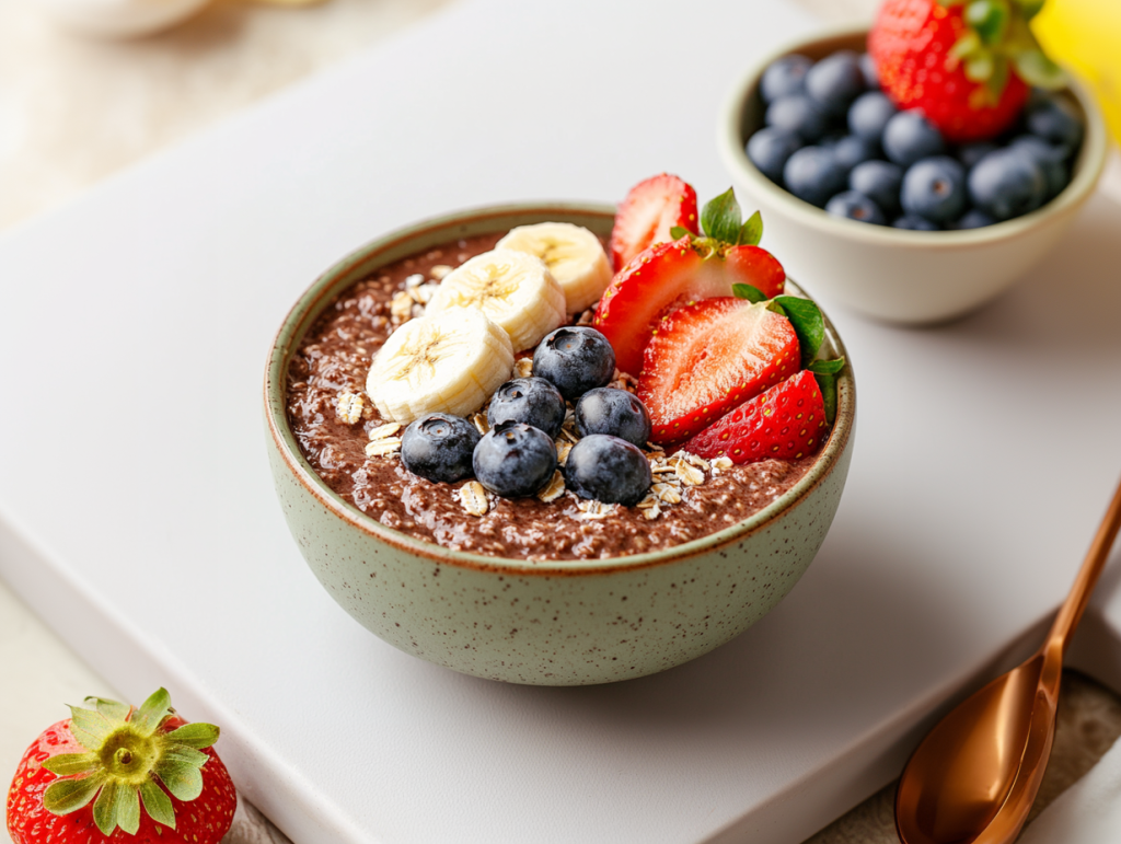 Overnight chocolate oatmeal