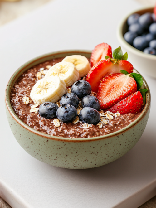 Overnight chocolate oatmeal