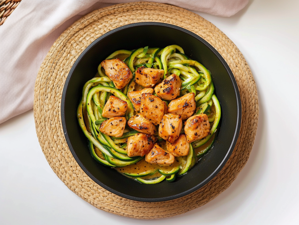 Zoodles με κοτόπουλο
