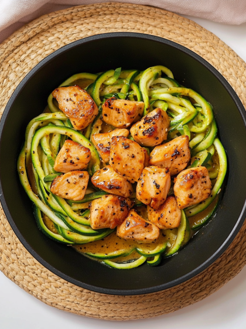 Zoodles με κοτόπουλο