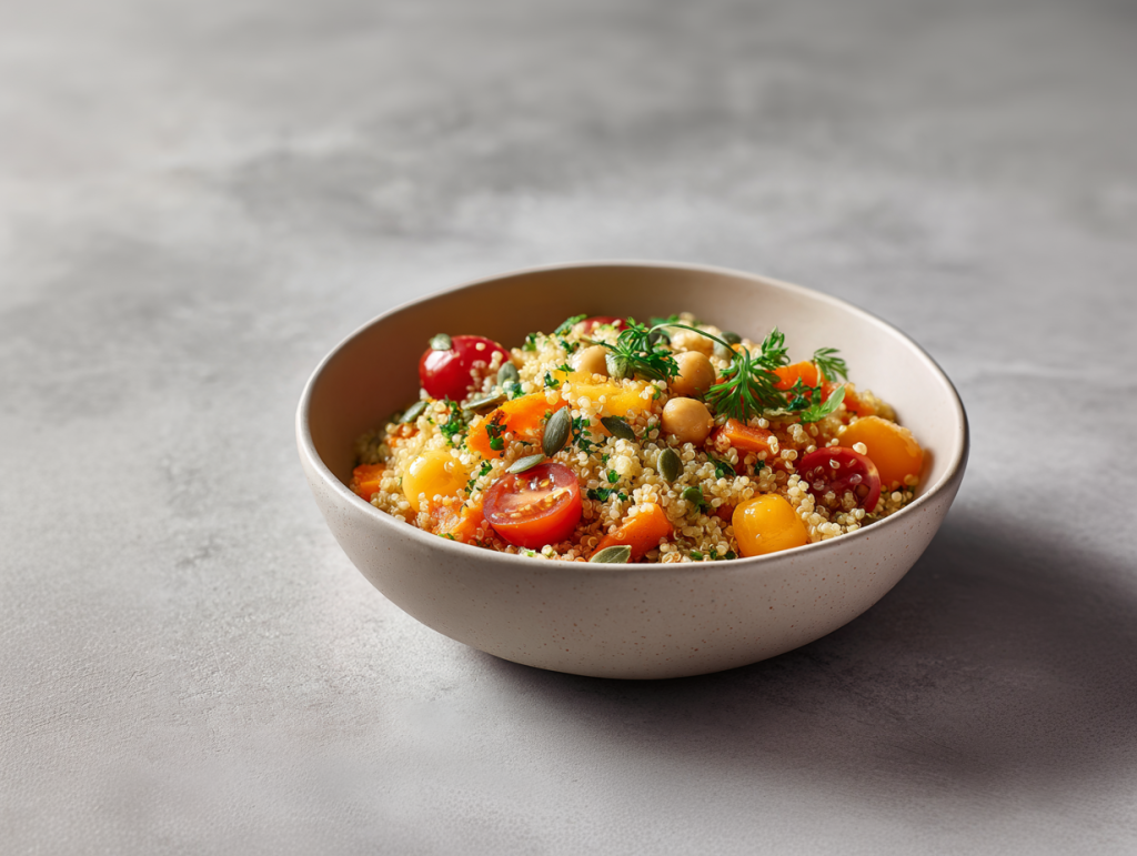 salata quinoa revithi