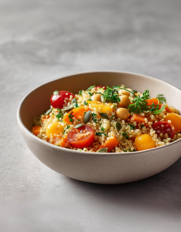 salata quinoa revithi